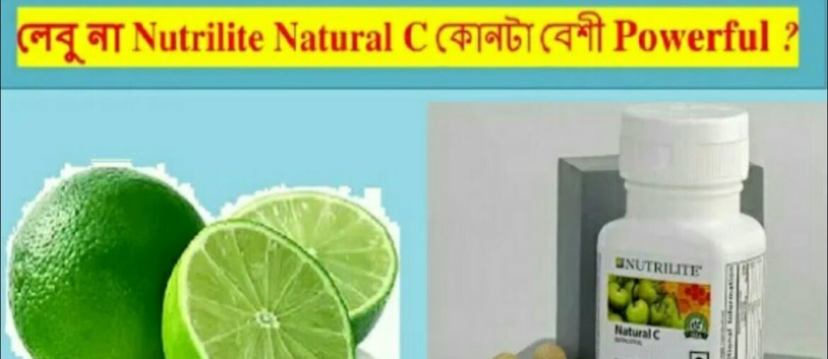 Nutrilite vitamin C / Natural C demonstration naturally by great leader , Pravakar Metya..