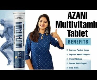 Azani active nutrition review | azani multivitamin review | azani multivitamin benefits