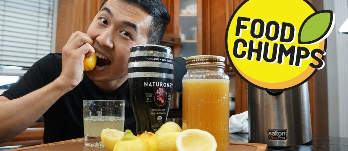Use Real Lemons to Make Enough Vitamin C Shots & Lemonade For 2 Weeks For Under $10 || Food Chumps