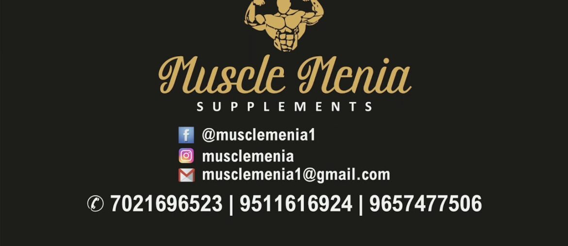 Muscle Menia Protein and Vitamin Suppliments