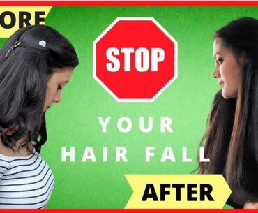 Hair fall remedy at home | Hair fall Vs hair breakage | How to stop it (2020)