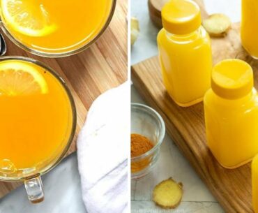 Turmeric Lemon Ginger Tea l Fight Off Coronavirus l Immunity Boosting | Anti-inflammatory Natural