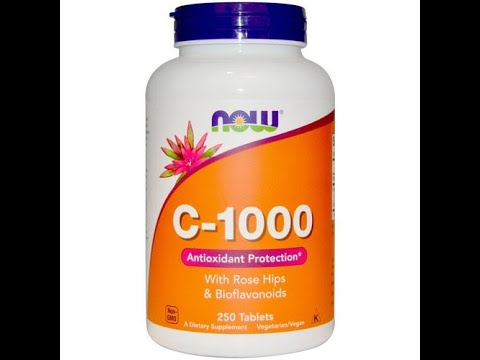 Review Now Supplements Vitamin C 500 With Rose Hips Antioxidant Protection 250 Tablets Vitamin Rush