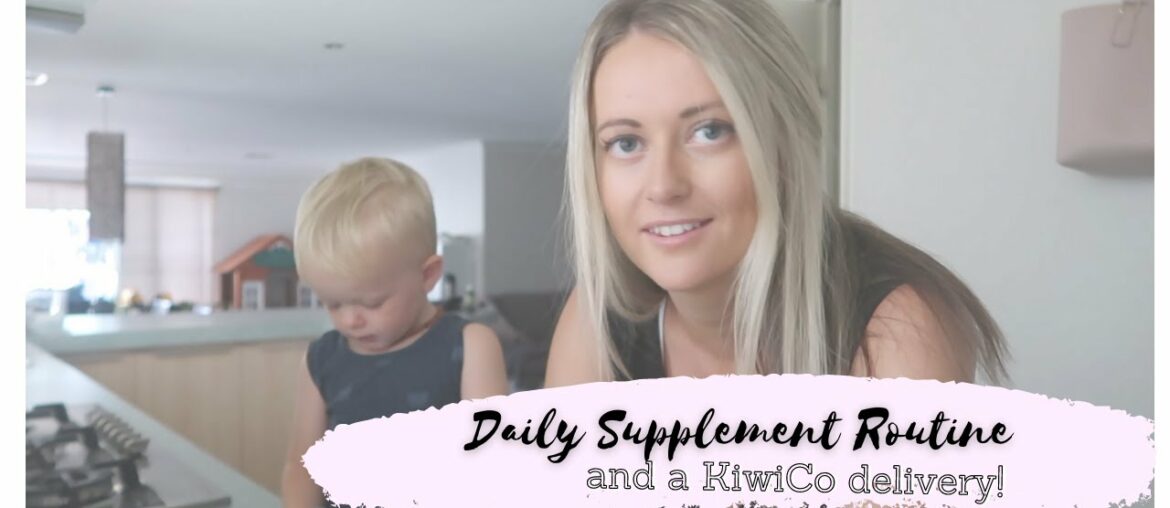 DITL VLOG: Daily Supplement Routine | Our KiwiCo Crate got delivered | Day In The Life.