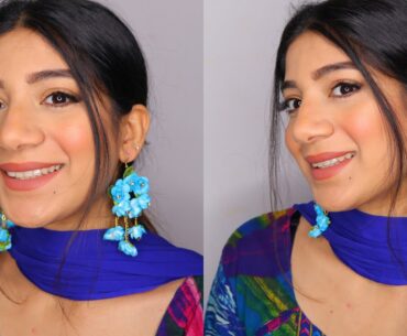 Simple makeup look with using smashbox products! Punjabi suit makeup! Punjabi makeup tutorial