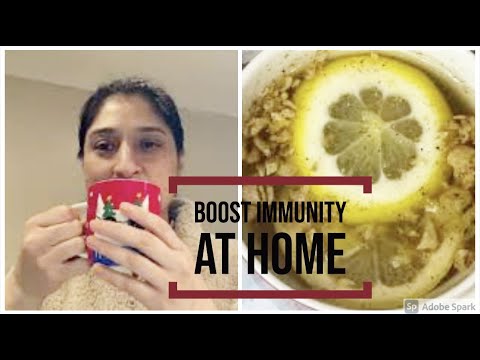 How to boost immunity against covid 19 at home