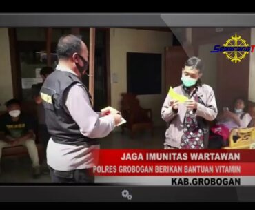 Cegah Terjangkit Covid 19, Wartawan diberikan Vitamin