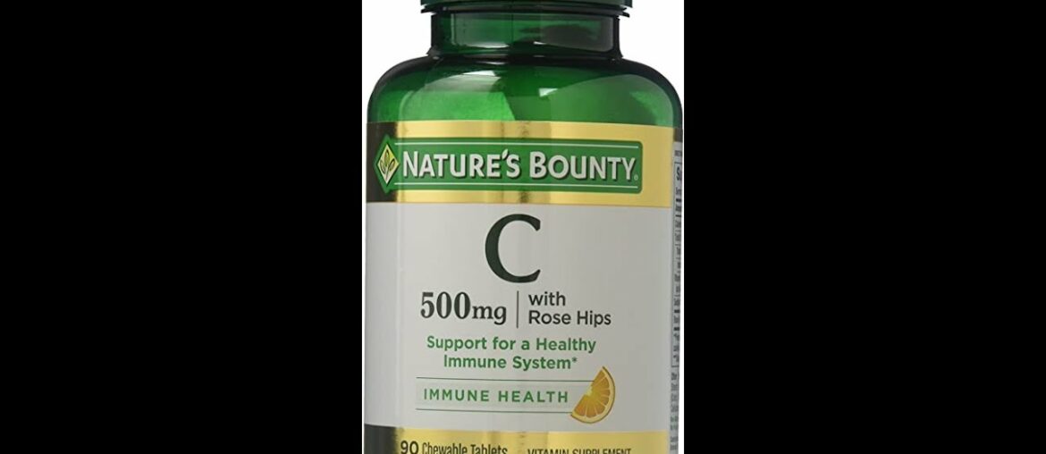 REVIEW Nature's Bounty Vitamin C by Nature’s Bounty for immune support. Vitamin C is a leading...