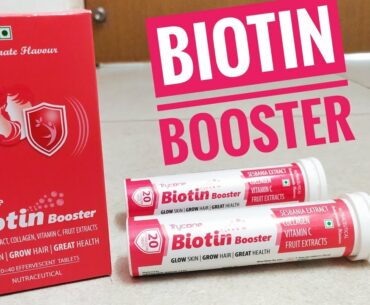 *New* Biotin Booster | Biotin+Collagen+Vitamin C | Best biotin supplement | Detailed Review