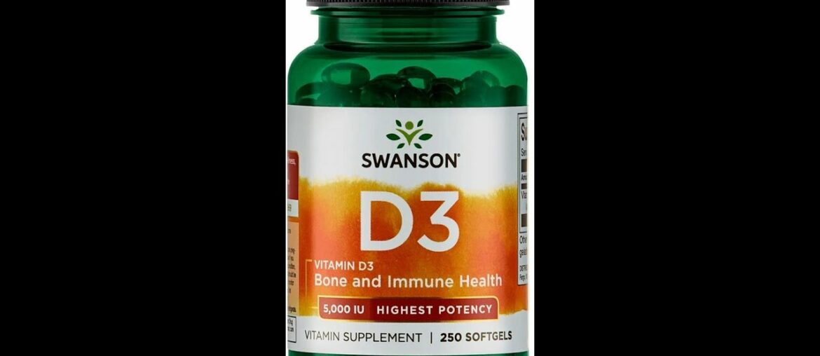 REVIEW Vitamin D3, 100 Softgels, Vitamin D 1000 IU (25 mcg) Helps Support Immune Health, Strong...