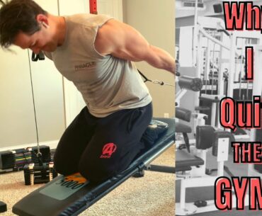 Why I Quit the GYM & how to stay Motivated to Workout at Home