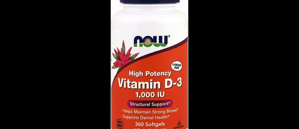 REVIEW NOW Supplements, Vitamin D-3 1,000 IU, High Potency, Structural Support*, 360 Softgels