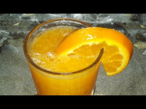 How to make homemade fresh orange juice. source of vitamin c. immunity boosting drink