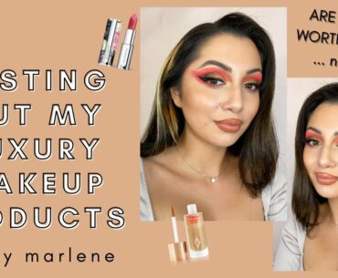 ARE LUXURY MAKEUP PRODUCTS WORTH IT??? | EMELY MARLENE