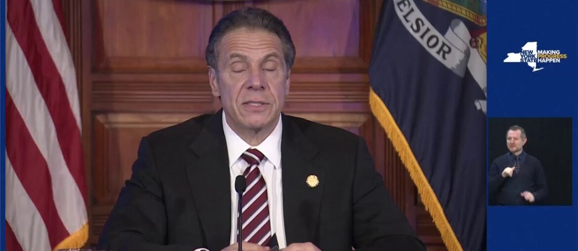 LIVE: Governor Cuomo holds first COVID-19 update of 2021 as New York braces for post-holiday surge