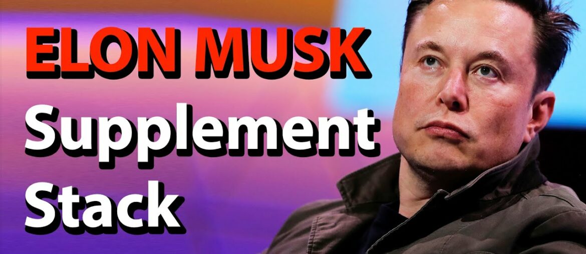 Doctor Creates Anti Aging Supplement Stack For ELON MUSK