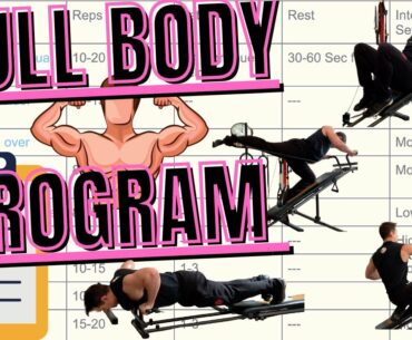 FULL BODY TOTAL GYM WORKOUT PLAN | Muscle Building | Beginner to Advance
