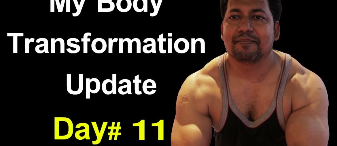 My Body Transformation Update | Day 11 | Shoulder Workout Day