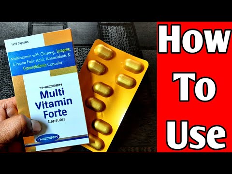 Multivitamin Vitamin Forte Capsule  Use or Benefits in Hindi