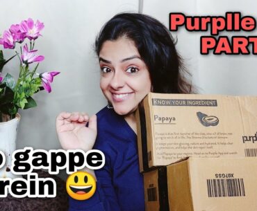 Purplle Haul PART 1 New Launches | Aao gappe marein | Priaz Beauty Zone