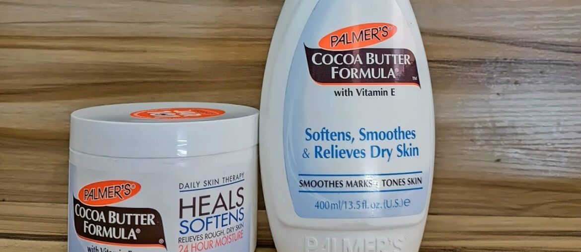 Review of Palmer's Cocoa Butter Formula With Vitamin E Suitable For Sensitive Skin