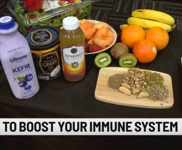 Registered Dietition talks immune boosting food to fight illness