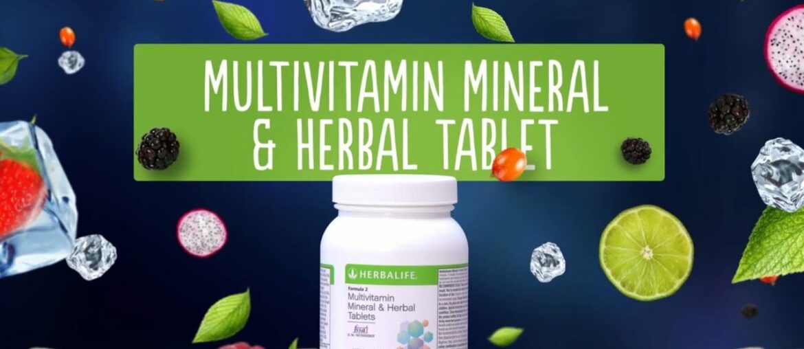 Herbalife Nutrition - Understand F2 Multivitamin Mineral & Herbal Tablets and its benefits