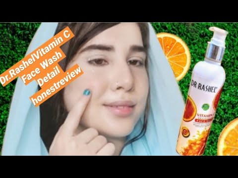 Dr.Rashel Vitamin C FaceWash Detail Review  #dr.rashel #dr.rashelproductreview