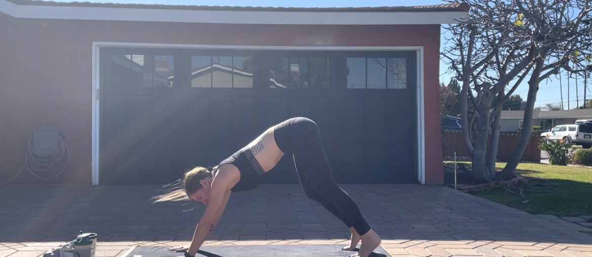 Gentle Outdoor Yoga - Inviting in the Vitamin D