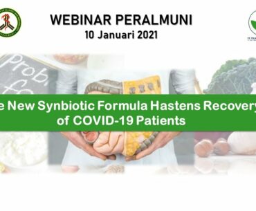 Webinar Peralmuni "The New Synbiotic Formula Hastens Recovery of COVID-19 Patients"