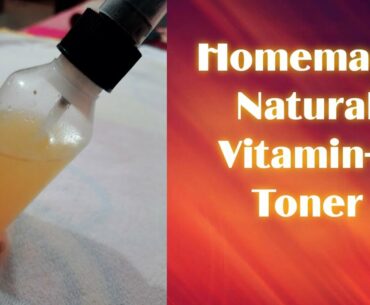 Natural Vitamin-c Toner HOMEMADE  #shorts