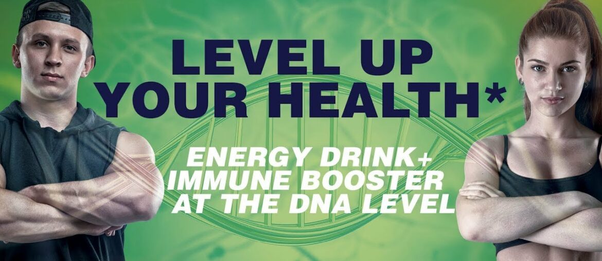 Energy Drink + Immune Booster at The DNA Level