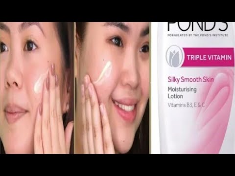 Ponds Triple Vitamin Moisturising lotion Winter Skin Care honest review and damo