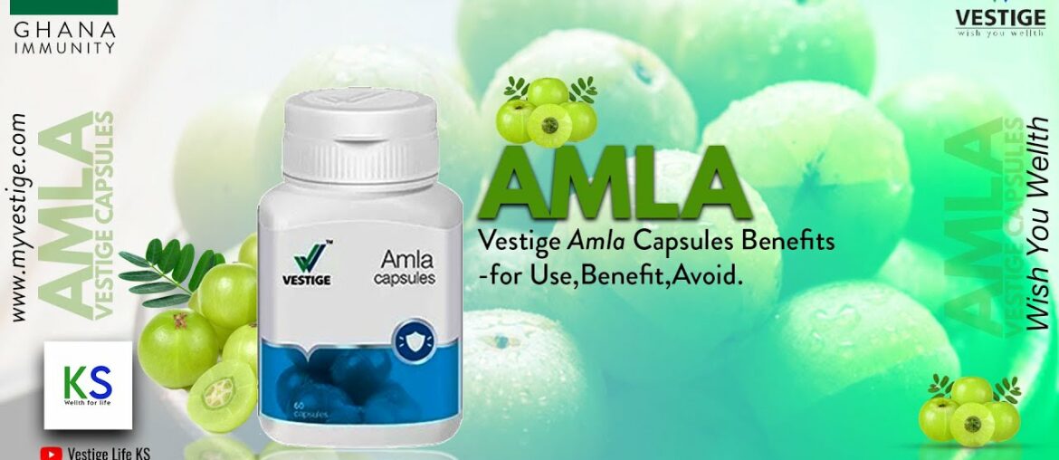 Vestige Amla Capsules Benefits | For Hair growth | Kidney StoneAmla health Supplements - English