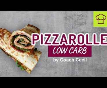 Die LECKERSTE Low Carb Pizzarolle der Welt ! Low Carb Rezepte [by Coach Cecil]