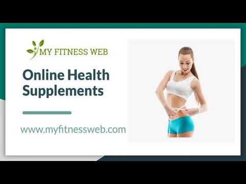 My Fitness Web Online Health Supplements