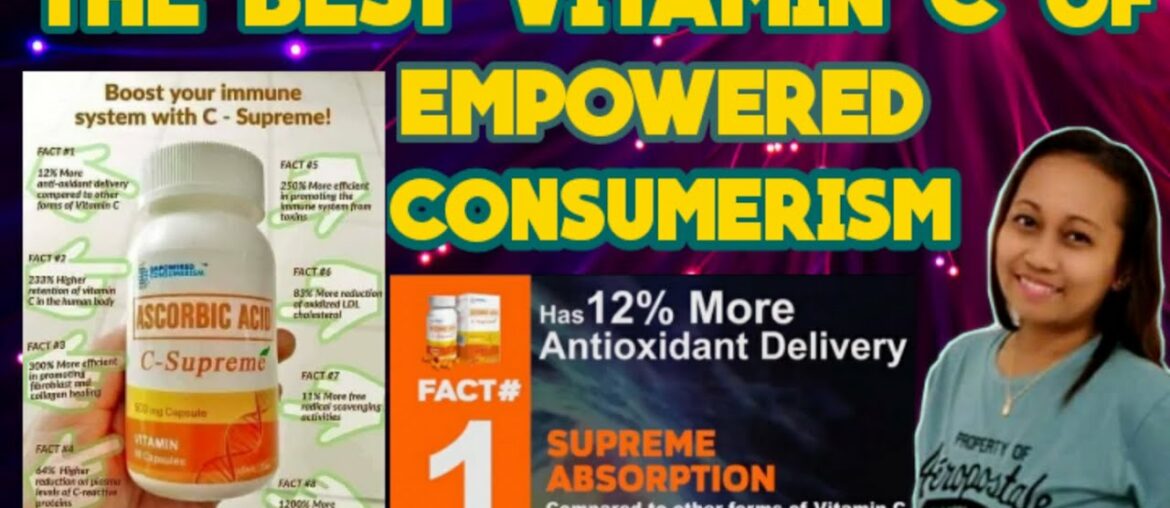 EMPOWERED CONSUMERISM WORLD CLASS PRODUCT C-SUPREME THE BEST VITAMIN  C