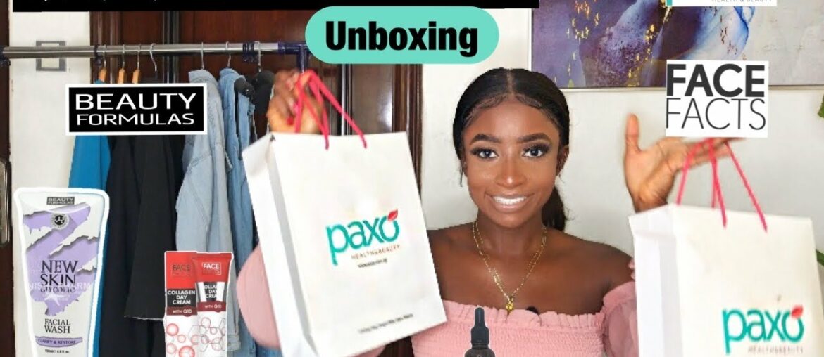 AFFORDABLE #SKINCARE HAUL 2021 FT BEAUTY FORMULAS & FACE FACTS #UNBOXING| PAXO SKINCARE BUNDLES