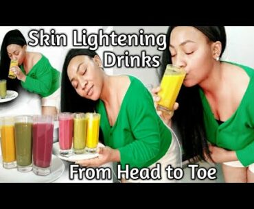 Fastest Drinks For Whitening, Brighter and Glowing Skin | Supplement Drinks | Homemade No Injection