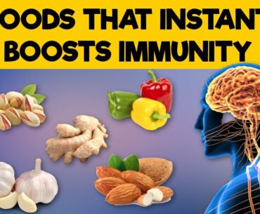 IMMNUITY BOOSTERS - Top 15 Foods that Boosts Immunity