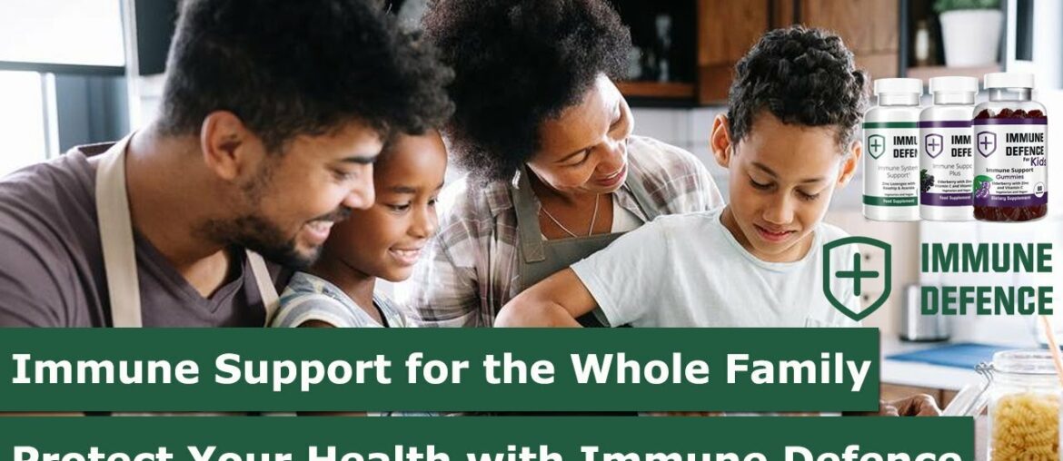 Immune Defence | Immune Support for the Whole Family | 100% Natural Immune Booster Supplements