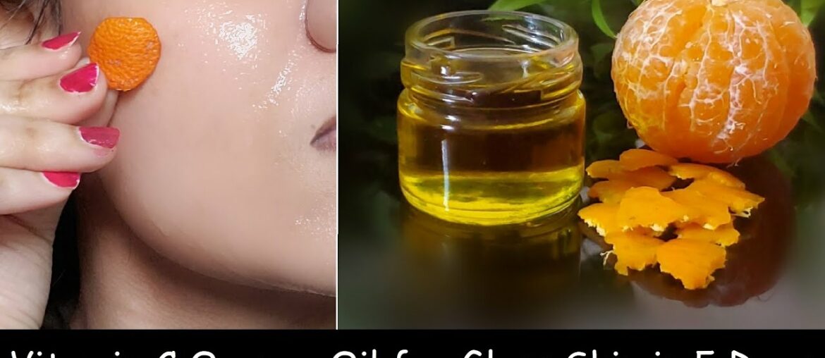 i Apply Vitamin C Orange Oil on my Face & it Removed Dark spots & Wrinkles - GLASS Skin Serum