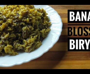 BANANA BLOSSOMS BIRYANI || BANANA FLOWER BIRYANI || HOW TO MAKE EASY BANANA FLOWER BIRYANI