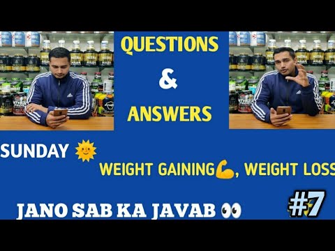 Sunday questions answers #7 | supplements villa family | health nutrition | Bodybuilding |