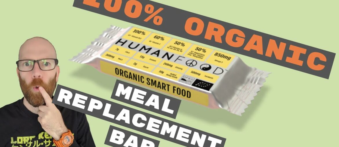 Human Food Organic Smart Bar - 100% organic nutritional bar