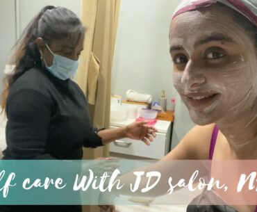 Prachi Tehlan at JD Salon I Beauty Care I VLOG 1