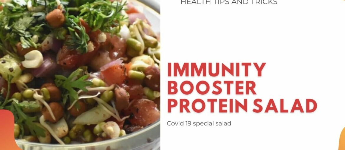 How to made immunity Booster Protein salad| Vitamin C  Salad| Mix Healthy  Salad For Weight Loss||