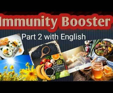 Best Immunity Booster tips # with English# Part 2#Oops so easy