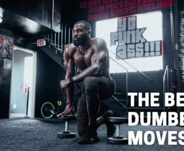 The Best 5 Dumbbell Moves To Burn Fat & Build Muscle | Supplements I Use | Devin George |