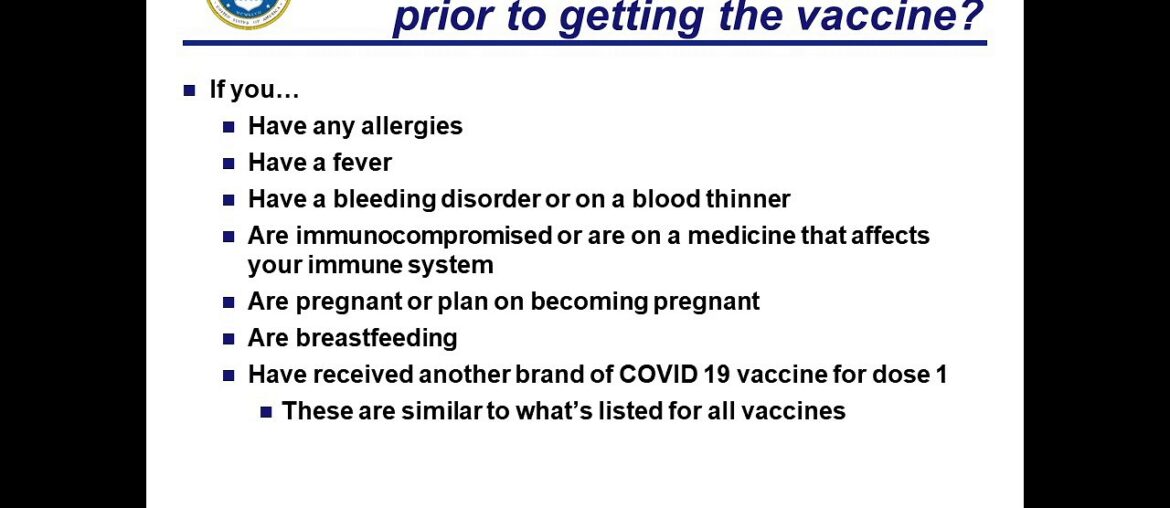 Moderna Covid-19 Vaccine What it contains? Virtual Town Hall